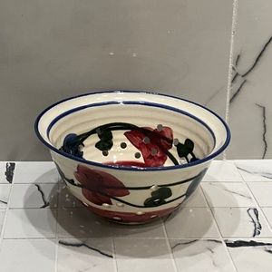 HANDMADE IN ITALY-CERAMIC COLANDER